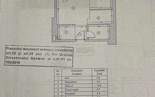 One Verdi Park | Apartament 2 camere | Floreasca/ Barbu Vacarescu - Schiță 11