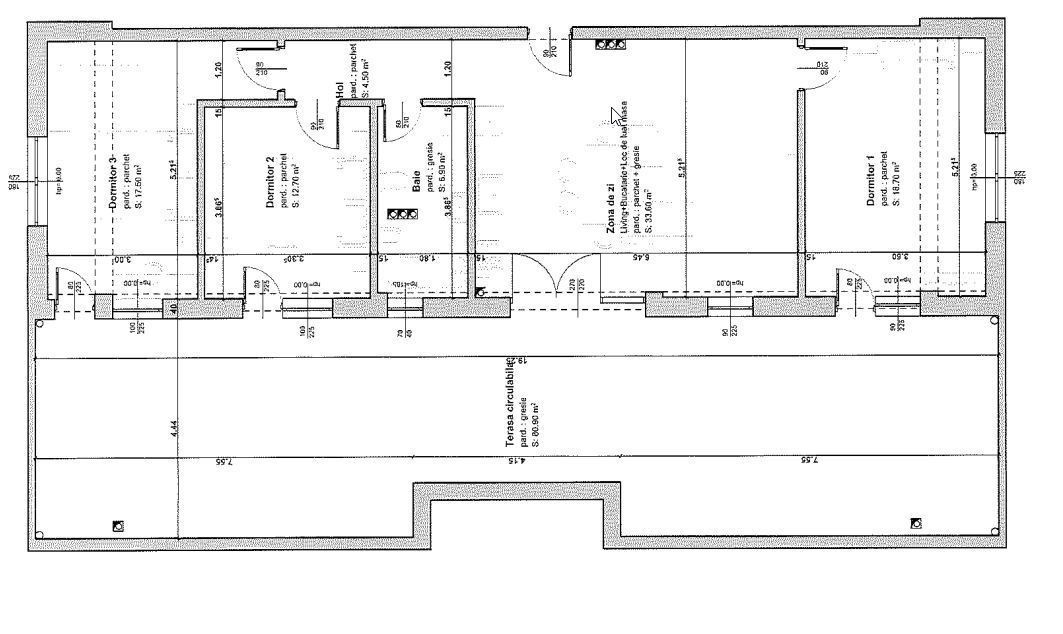 Penthouse, 93 mp, Selimbar, Sibiu - Schiță 4