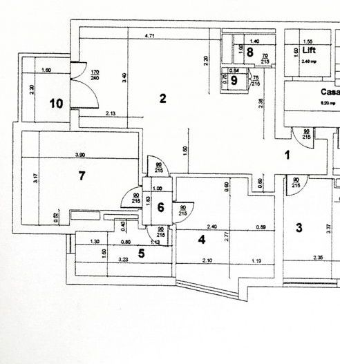3 camere || Aviatorilor - Arcul de Triumf - Schiță 20