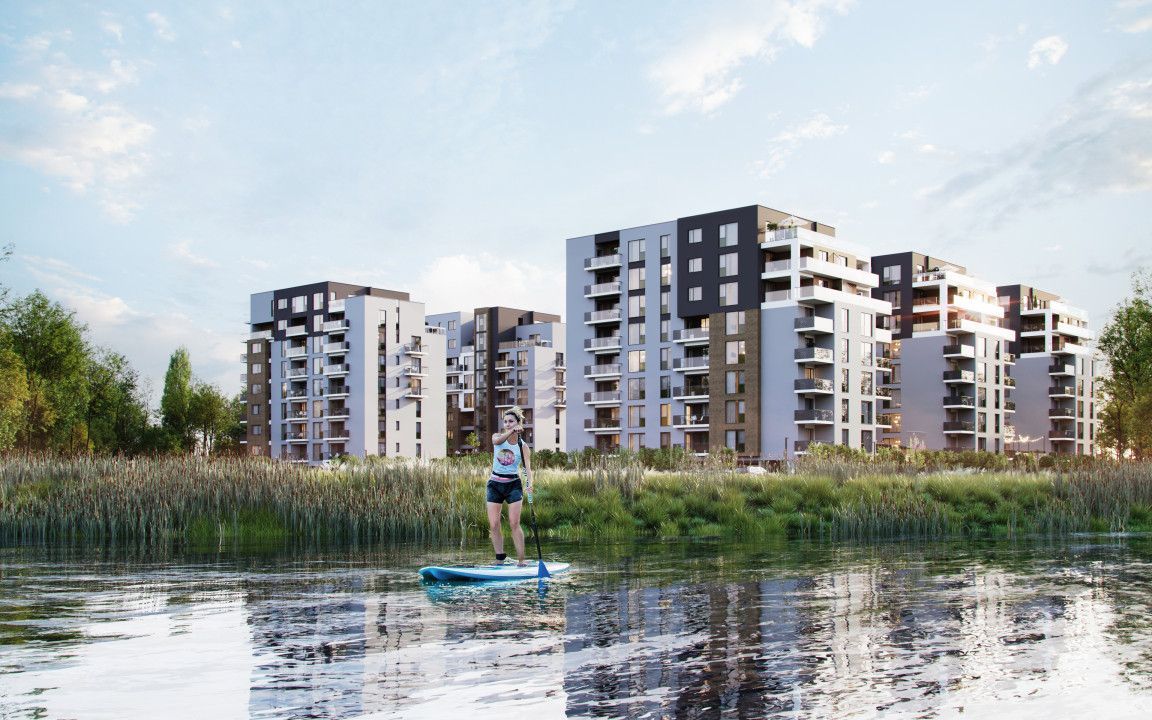 Apartament 2 camere, bloc nou, Sisesti - lacul Straulesti - Poză 1