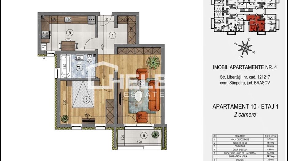 COMISION 0% / 2 Camere / Credit / Sânpetru - Poză 5