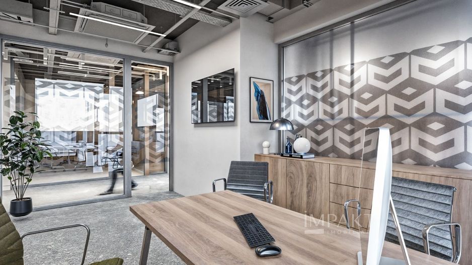 Spatiu servicii in cladire de birouri 440 m2 finisat la CHEIE,  Europa - Poză 19