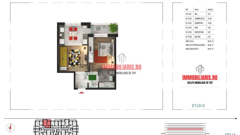 Nicolae Teclu-Metrou, Parcare Gratuit, Birou de Vanzari - Schiță 2