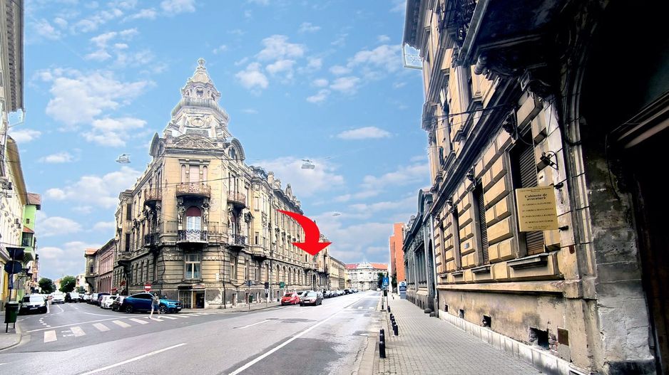 Spatiu birou 2 camere, ultracentral Horia, Palatul Szántay, etaj 1 - Poză 1