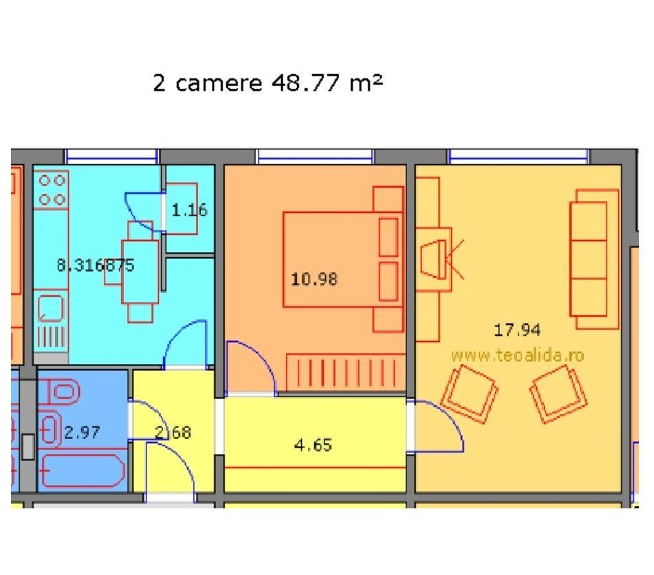 De vanzare apartament 2 camere Drumul Taberei - Poză 7