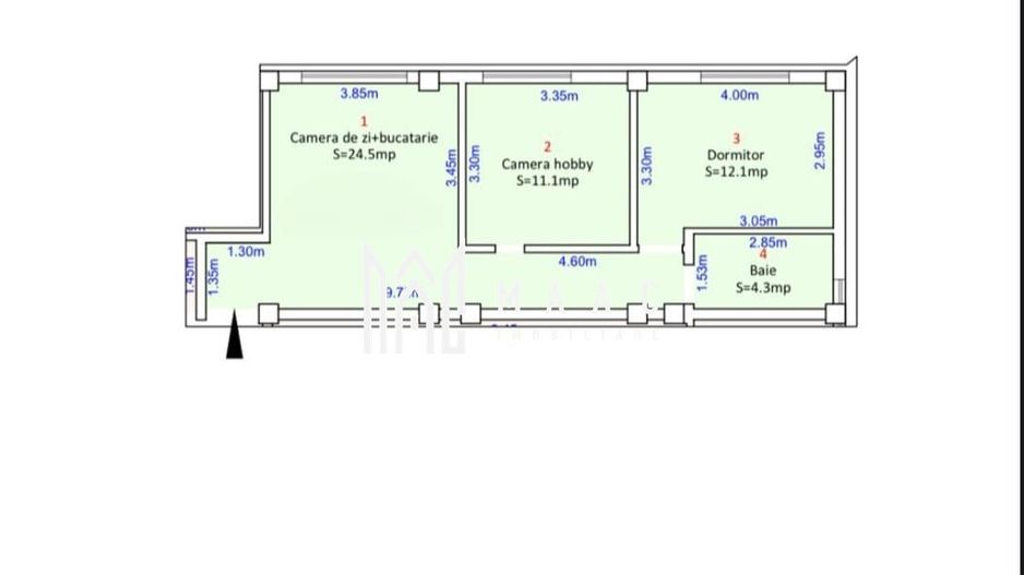 Apartament 2 Camere | Decomandat | Loc de parcare | O.Goga - Poză 9
