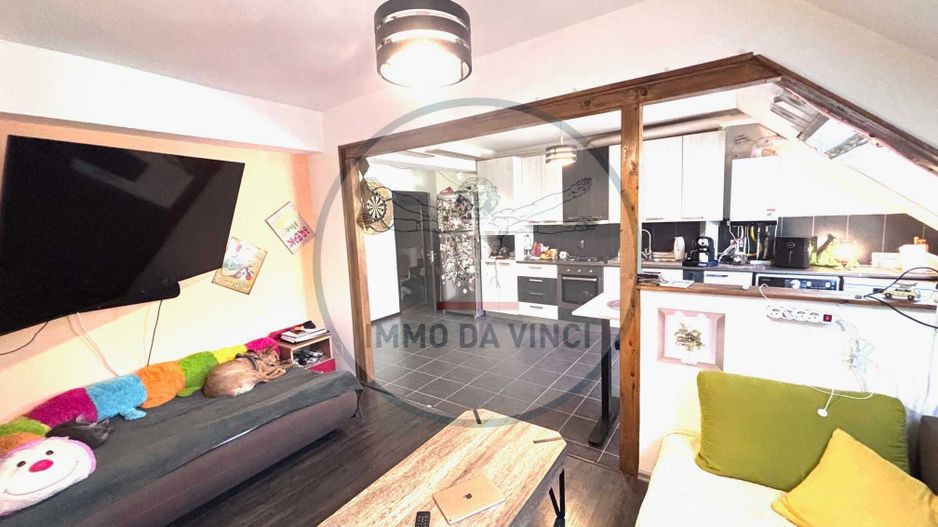 Apartament 3 camere, 2 niveluri, 78 mp + pod 25 mp, parțial mobilat - Poză 1