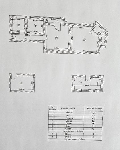 APARTAMENT 2 CAMERE | ÎN VILĂ | CENTRALĂ PROPRIE | CALEA DUDEȘTI - Poză 12