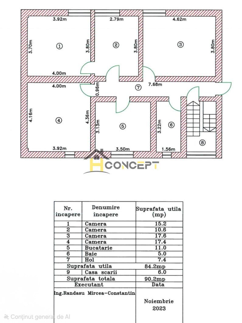 Drumul Fermei, casa S+P+1E, 257 mp utili, stradal, comision 0% - Poză 16