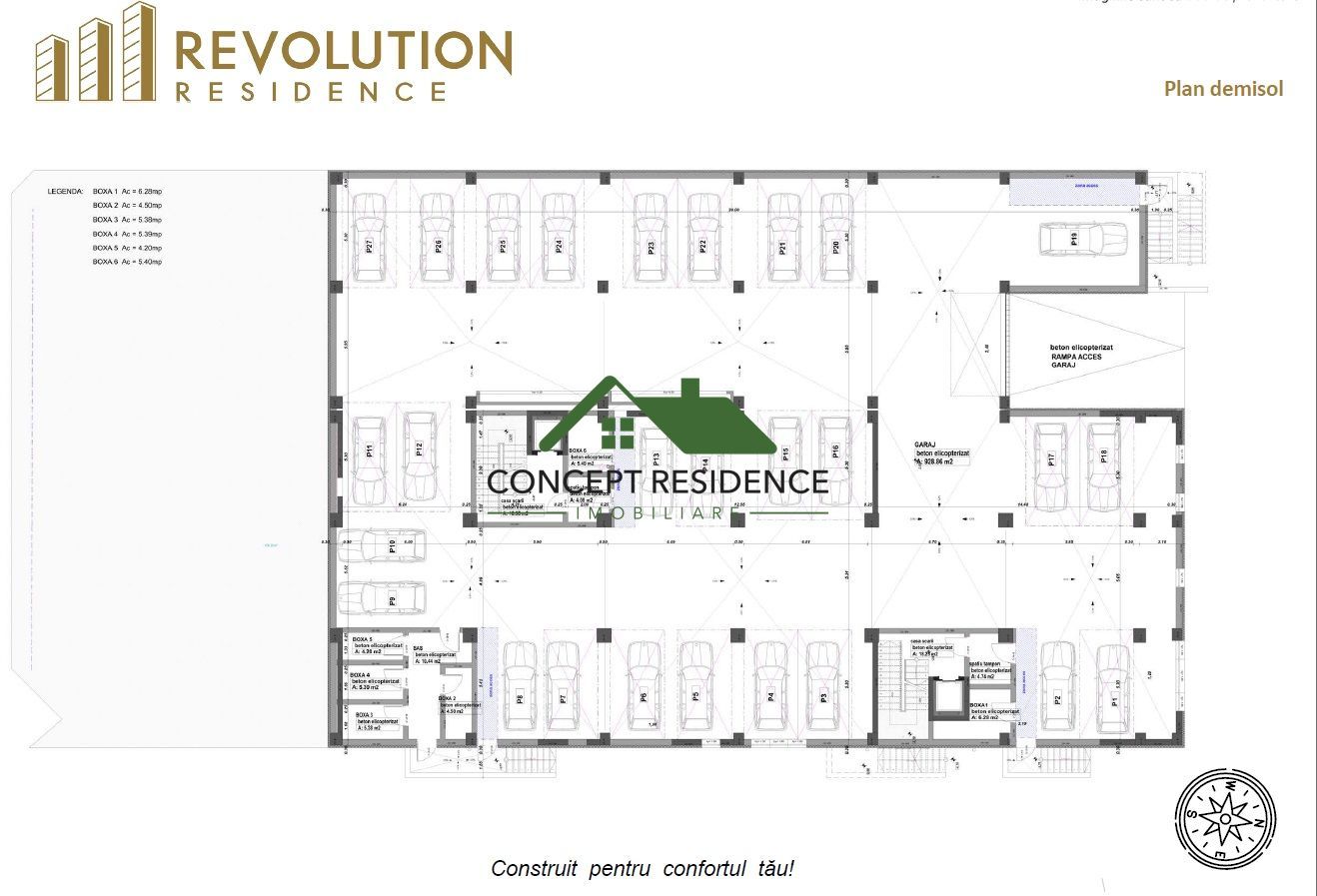 Apartament 1 cameră | 41 mp | Revolution Plaza Tower III - Poză 6