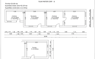 Oportunitate Pensiune+3 Apartamente 443 mp con.-Sighisoara Central - Poză 13