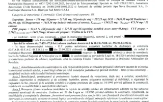 Teren cu Autorizatie | Sector 2 | Zona Barbu Vacarescu - Schiță 11