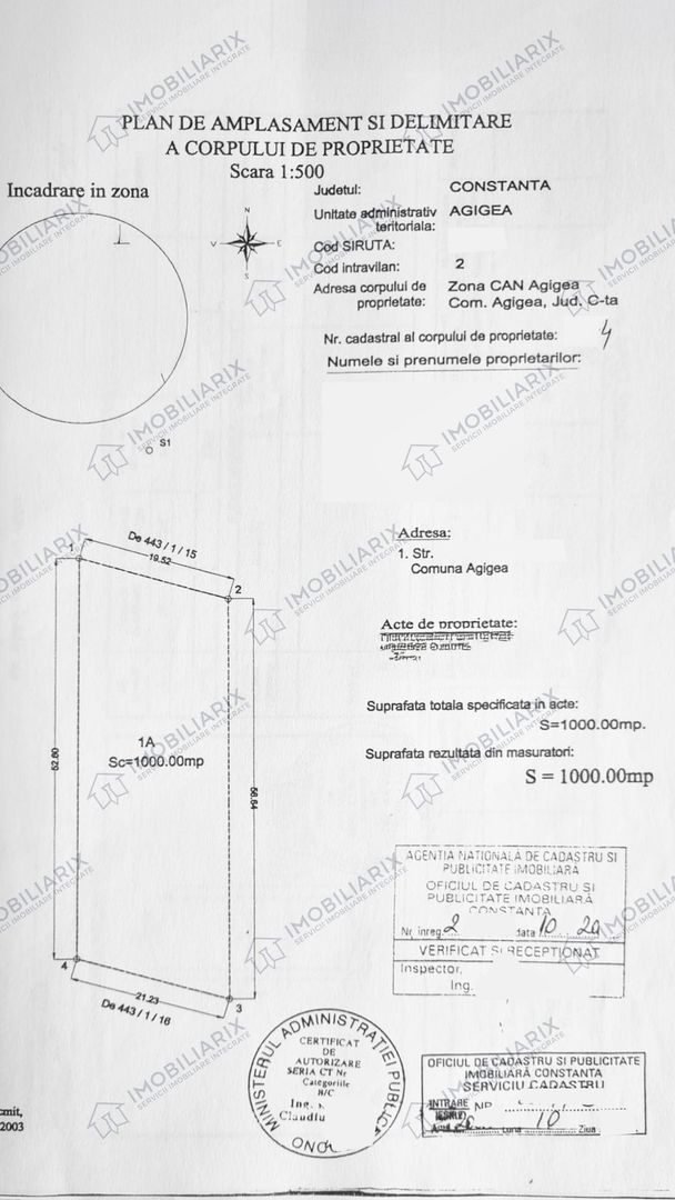 Teren de vânzare 1000 mp – Agigea, Constanța - Poză 5