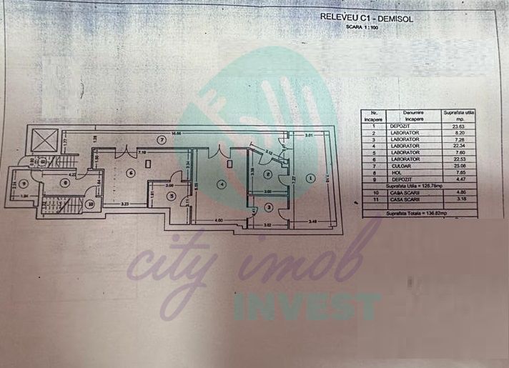 Casa consolidata cu teren de 626 mp - Schiță 19