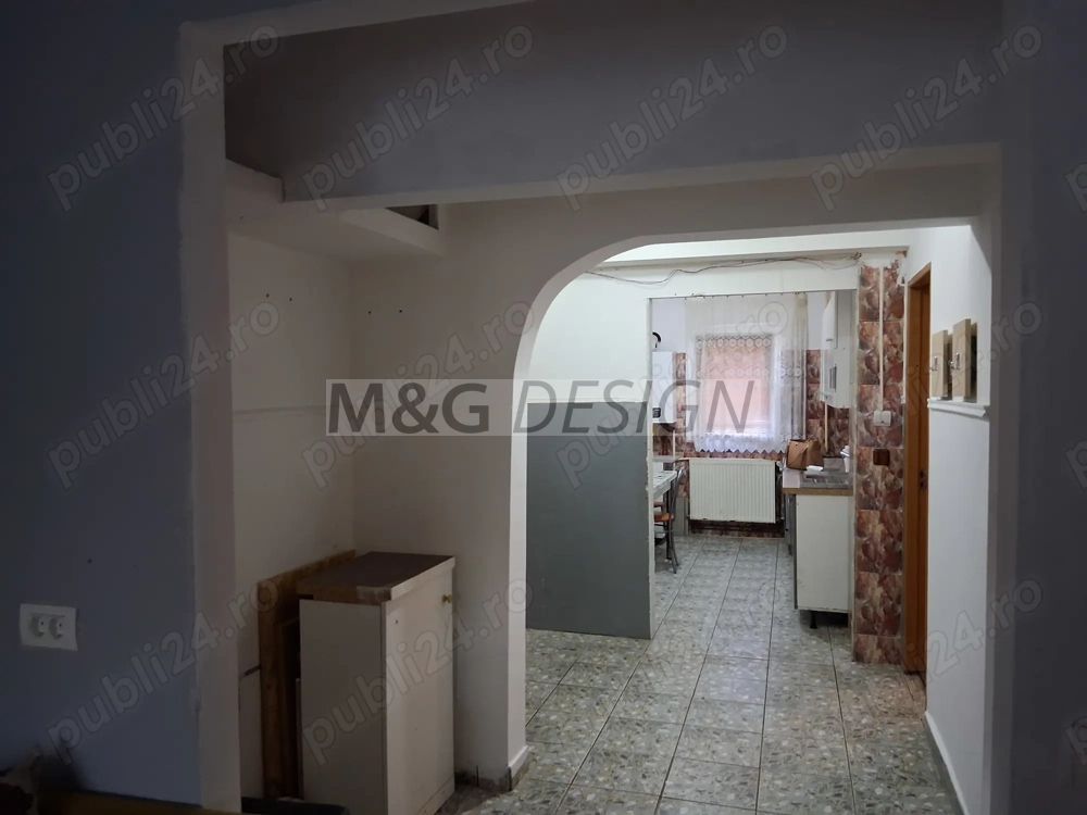Apartament 3 camere Lipovei parter  cu centrala - Poză 4