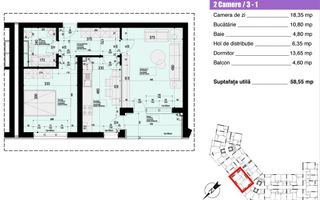 2 camere - Orhideea19 - 2015 - Poză 7