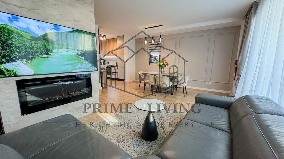 VILA COMPLET MOBILATĂ  LA VANZARE, IN COMPLEX REZIDENTIAL - Poză 1