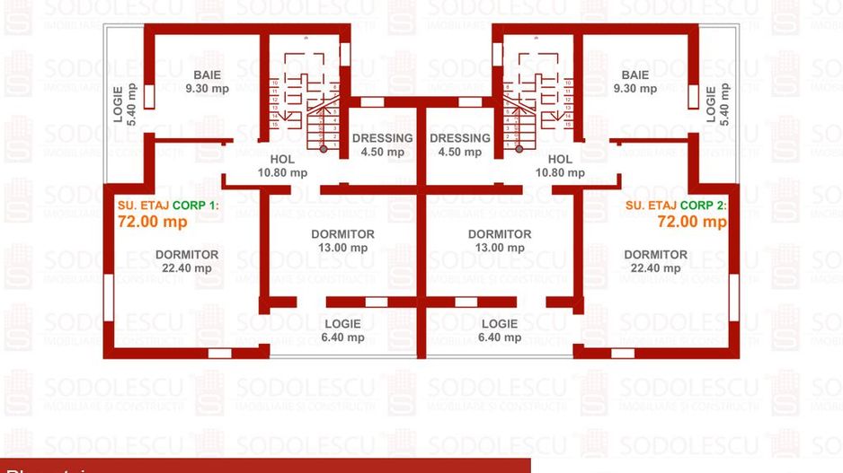 Duplex generos. Comision 0% - Schiță 17