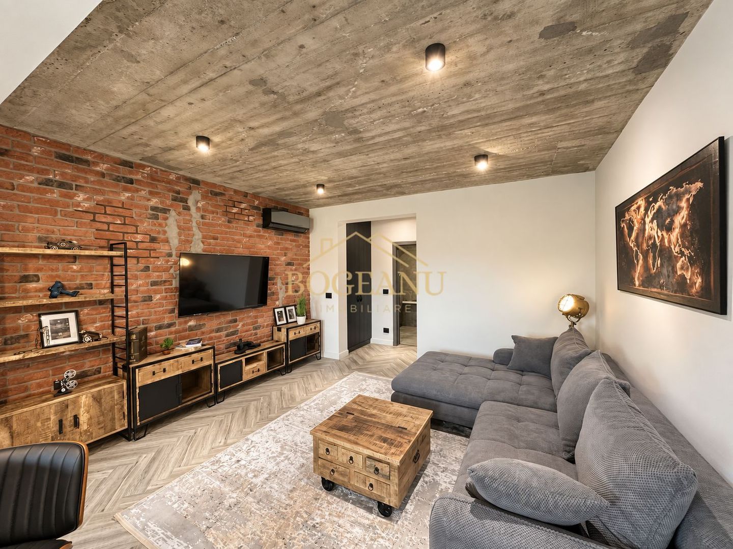 BG202-Apartament LUX 2 camere, mobilat,design industrial,parcare GIROC - Poză 2