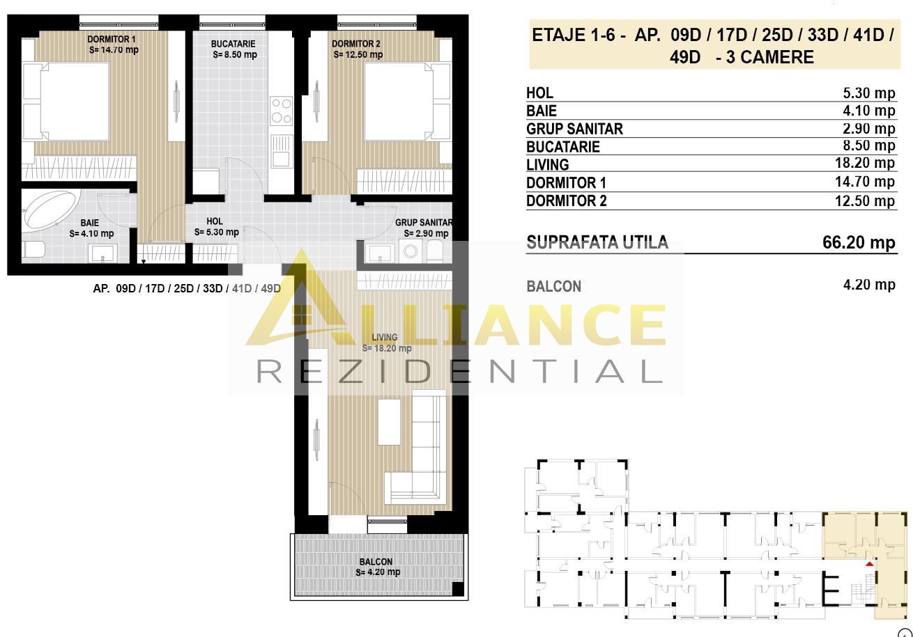 Apartament cu 3 camere | decomandat - SECTOR 4 - - Poză 6