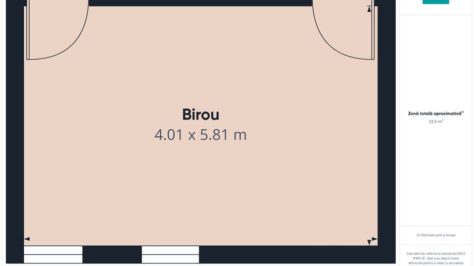 Spatiu Birour de inchiriat Zona Micalaca - Schiță 7