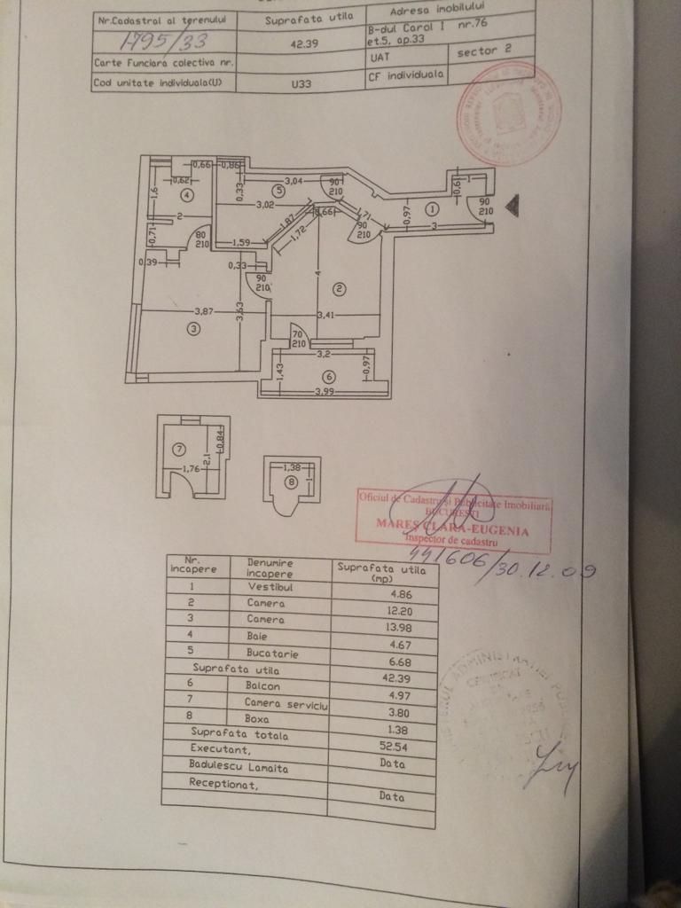 Apartament 2 camere de vanzare - Armeneasca/Mosilor - Poză 10