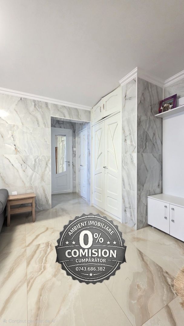 Apartament cu 2 camere (modificat în 3 cam.), etaj 1, VASLUI-zona CRUCEA GĂRII; - Poză 3