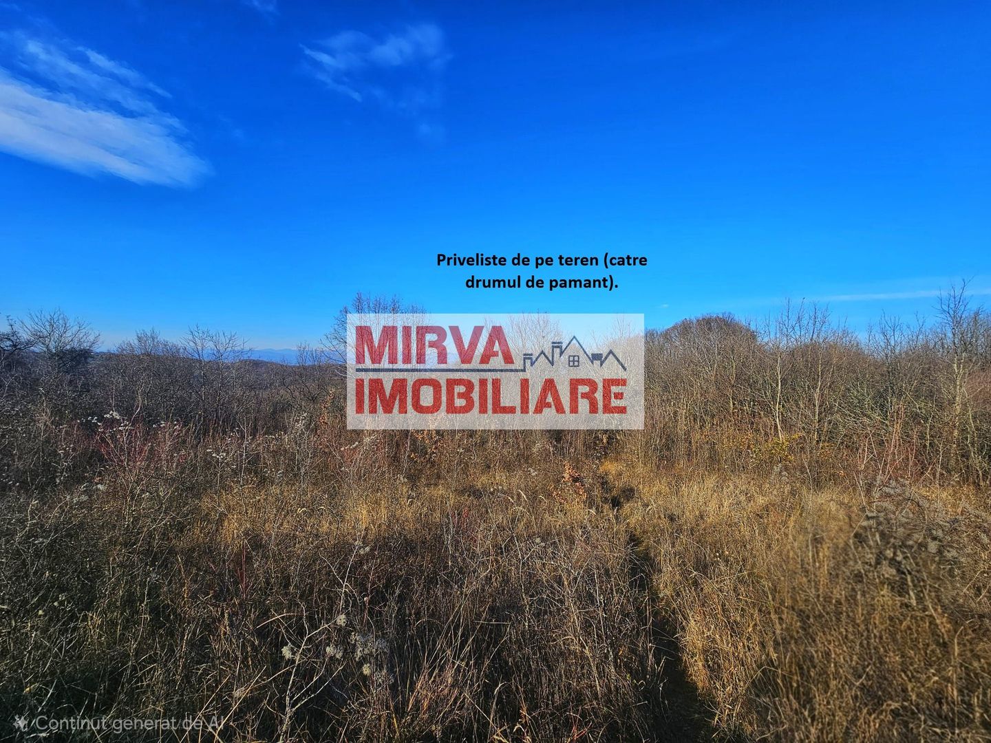 Teren intravilan 1.000 mp – Seciu, 2 deschideri, Priveliște panoramica - Poză 9