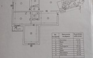 Apartament 3 camere, zona Dacia, Alexandru cel Bun - finisare interioara necesara - Poză 8