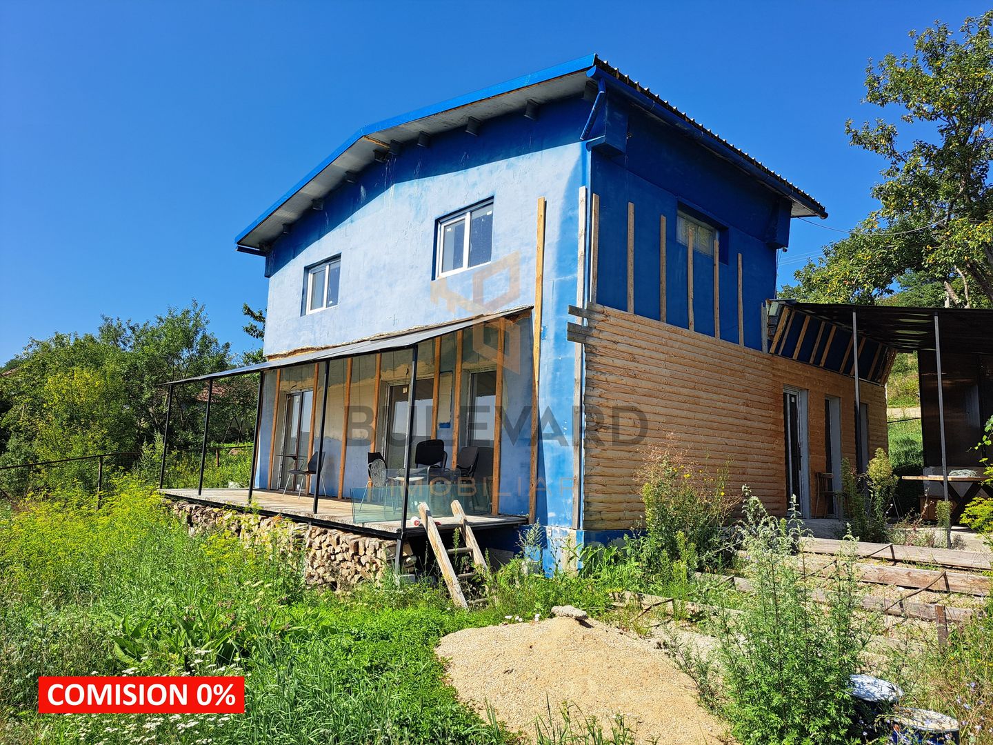 Casa cu teren de 4700 mp in Sat Zimbor, 45 km de Cluj-Napoca - Poză 2