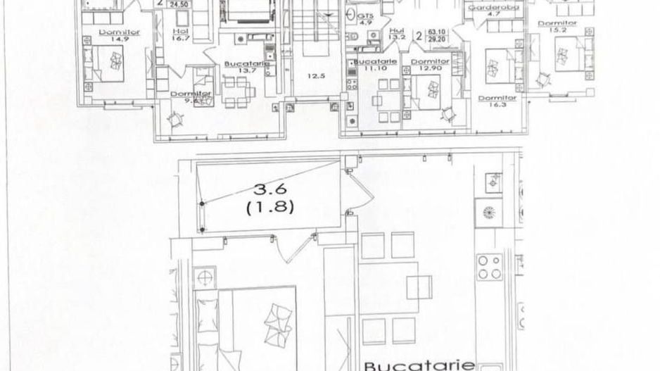 Vânzare, apartament, o cameră, str. Durlești, Dumbrava - Poză 1