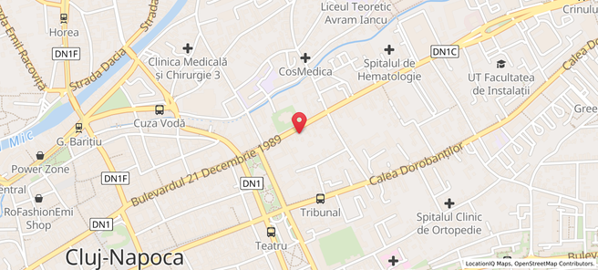 Locație Compania ta