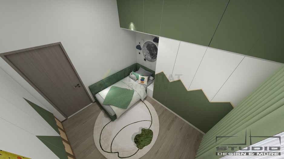 Apartament spațios de 3 camere la etaj, 74 mp utili + balcon – Tunari - Poză 22