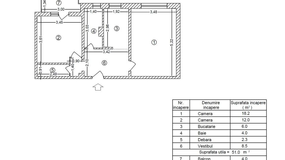 Apartament 2camere bloc 1985 in Parcul Tineretului -strada Pridvorului - Poză 3