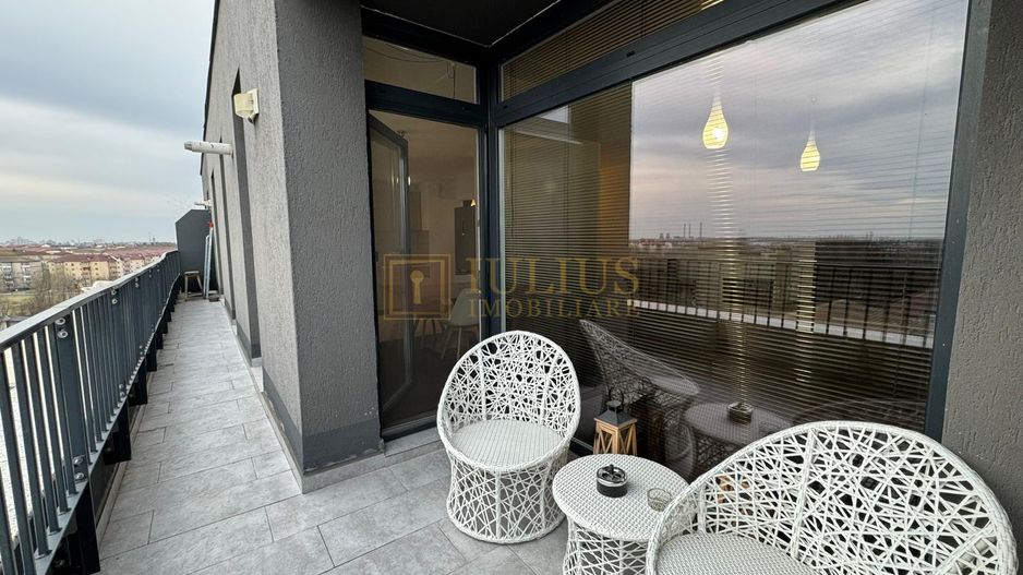 Penthouse| 2 Camere| Uranus Plaza| loc de parcare| balcon deschis - Poză 14