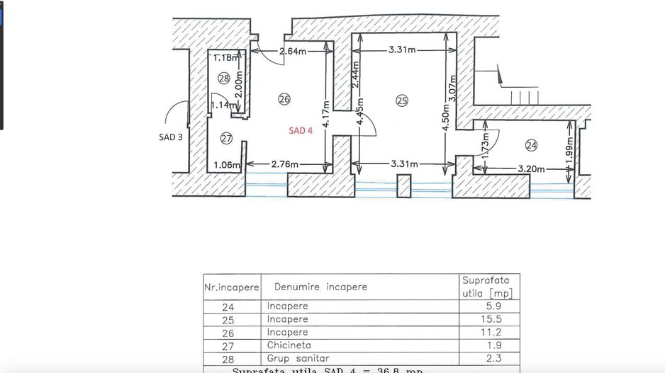 Spatii de birouri Ultracentral suprafață  de 34 mp - Poză 2