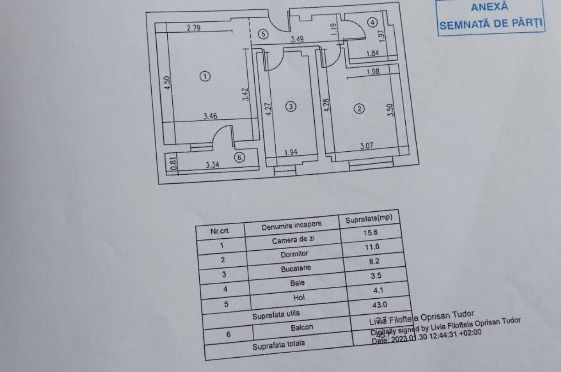 Apartament 2 camere de vanzare + Parcare Militari Residence MD3 - Poză 14