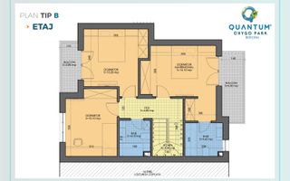 Vila 4 camere, ansamblu exclusivist, Quantum OxyGo Park Vidra - Schiță 8