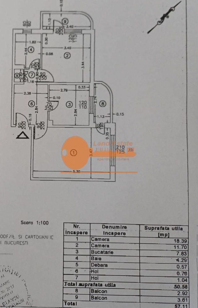 Apartament cu 2 camere in zona Apusului - Poză 9