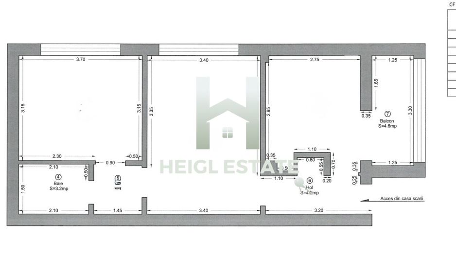 Apartament deosebit cu 3 camere in Centrul Timisoarei - Poză 16