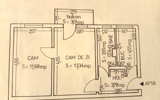 De vanzare Apartament 2 camere - Zona Tomis Nord - Poză 10