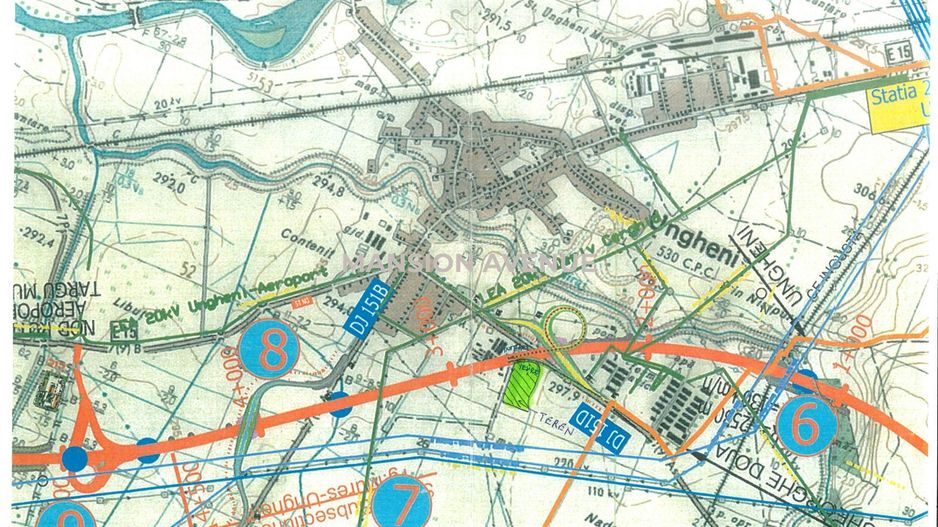 Teren de vanzare 4.1 - 4.4 ha pe Autostrada Transilvania - Poză 3