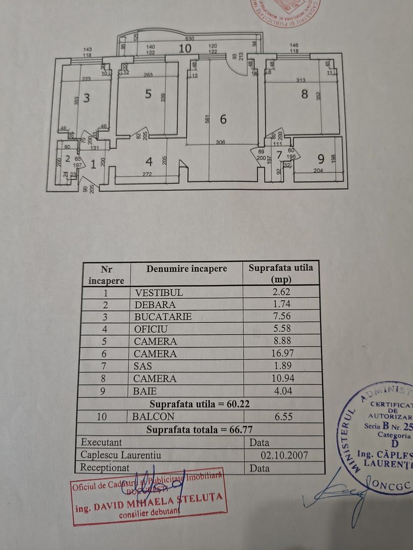 Apartament 3 camere | Calea 13 Septembrie - Schiță 6