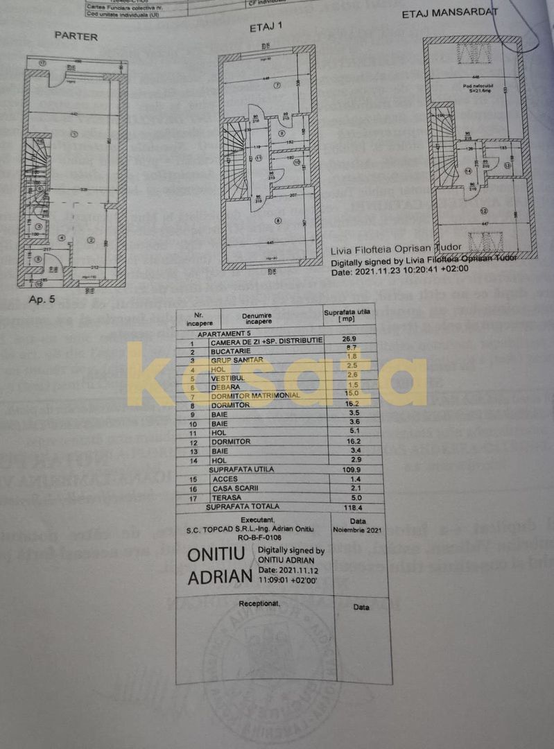 FOR RENT | TWIN VILLA | PIPERA | NEW POINT | 2 PARKING - Poză 16