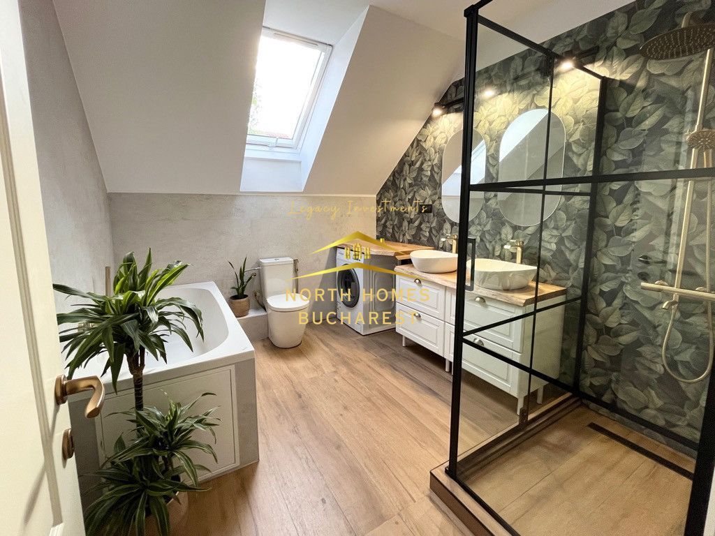 Vila 5 Camere + curte 400mp si 5 locuri parcare + Garaj - zona Pipera - Poză 8