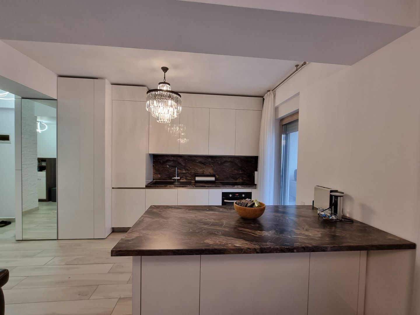 Apartament modern 3 camere  Marina Surf Rezidence vedere lac si mare - Poză 3