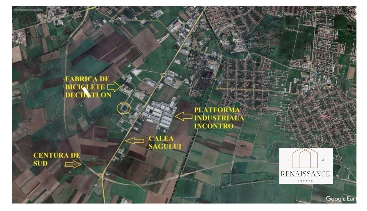 Teren Hale PUZ Aprobat 10.806mp Front 133m P+3E - Calea Sagului - Poză 3