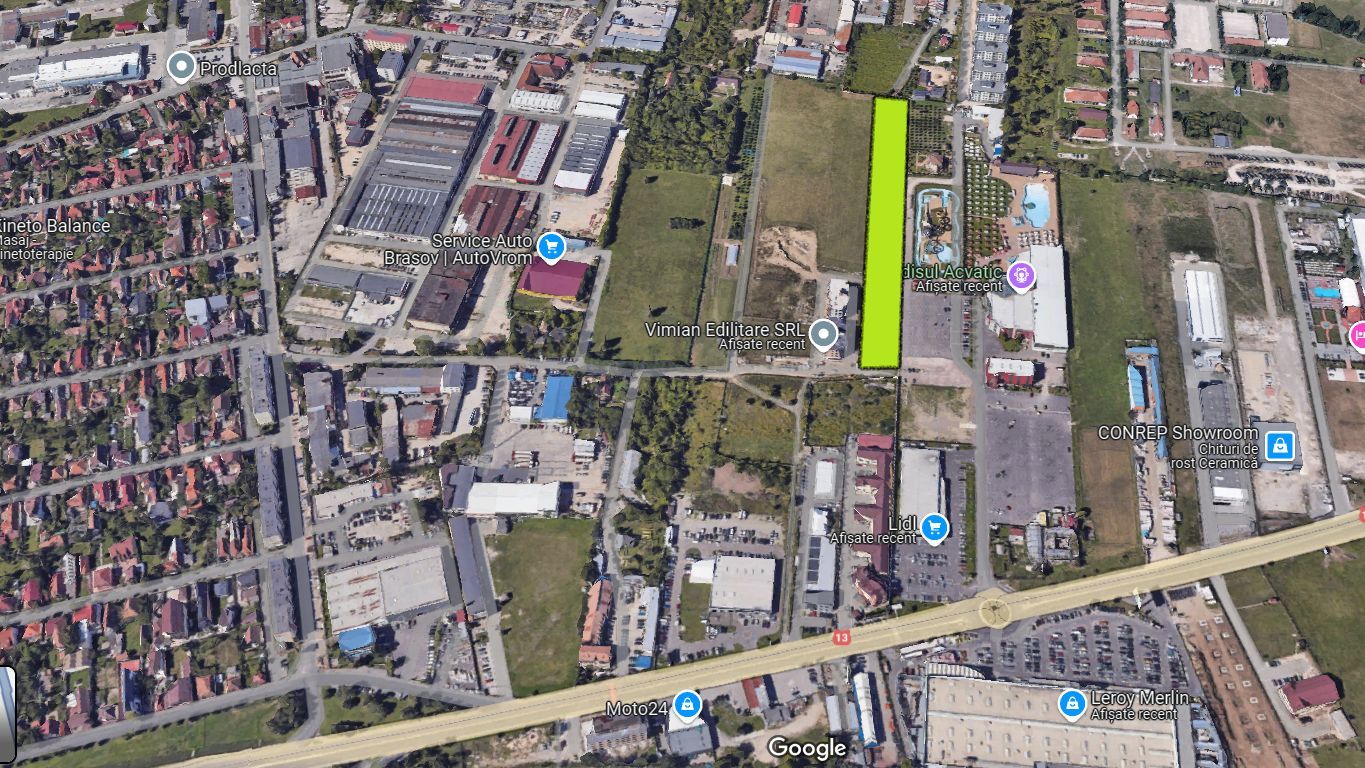 Teren pentru dezvoltare imobiliară în Brașov, zona Bartolomeu - Poză 2