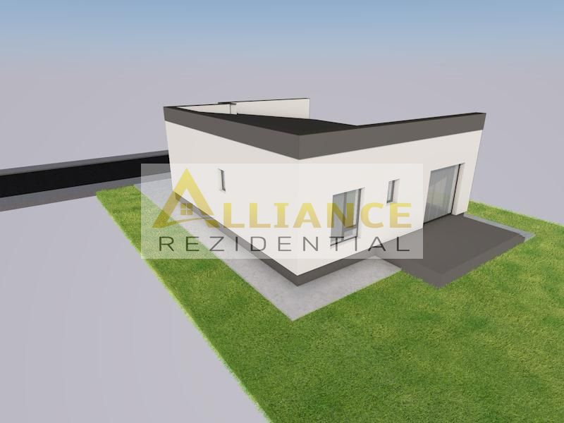 Casa individuala parter || 4 camere 2 bai || teren 469mp - Poză 3