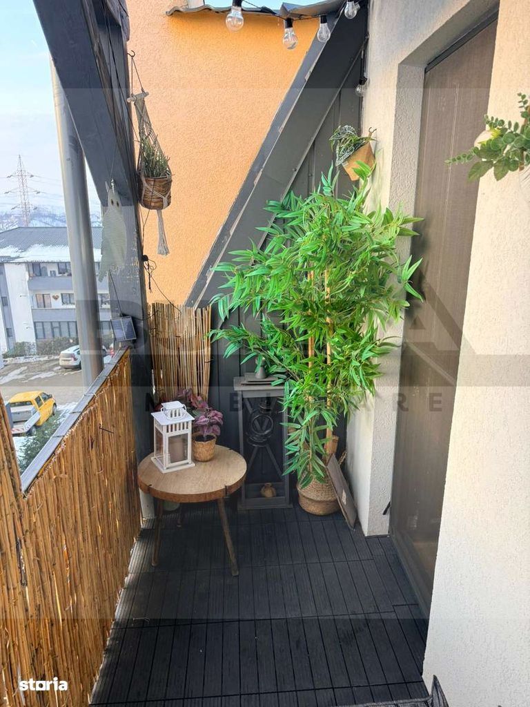 Apartament de 2 camere ultrafinisat, 59,6mp, parcare, nou, Apahida - Poză 10